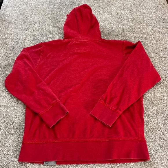 Vintage 2000s CI Sport Nebraska Cornhuskers Red Hoodie NCAA Men's Large - Picture 7 of 7